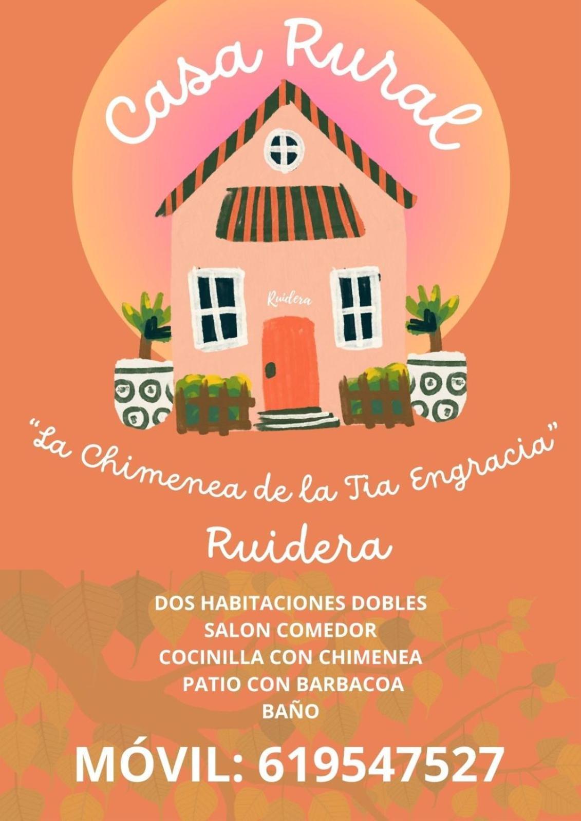 La Chimenea De La Tia Engracia Villa Ruidera Exterior photo